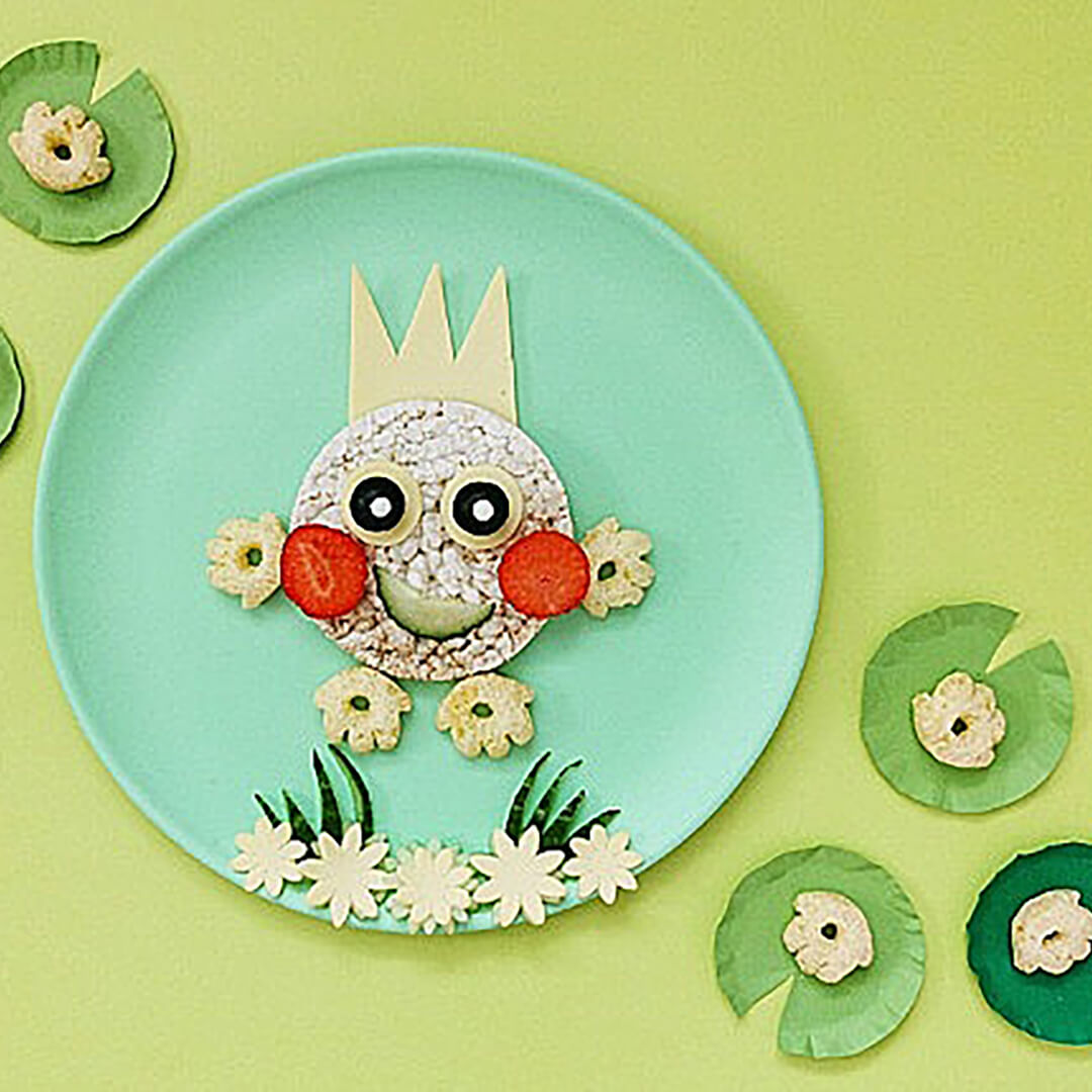 Crazy Frog fun plate