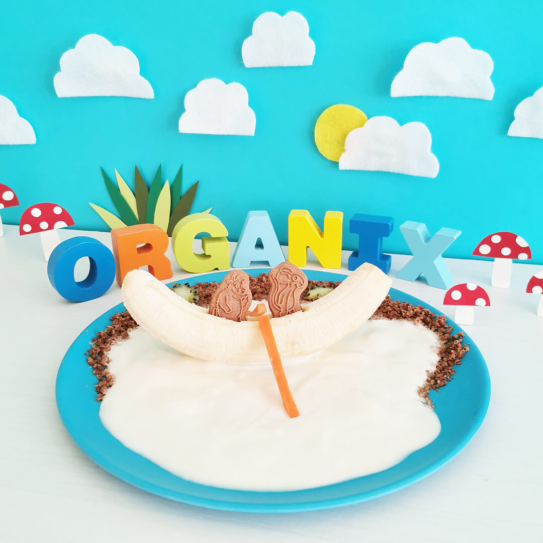 Gruffalo Banana Boat Fun Plate