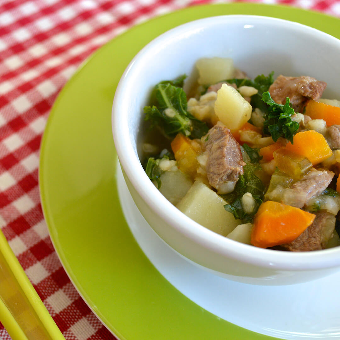 A little bowl of Irish lamb stew