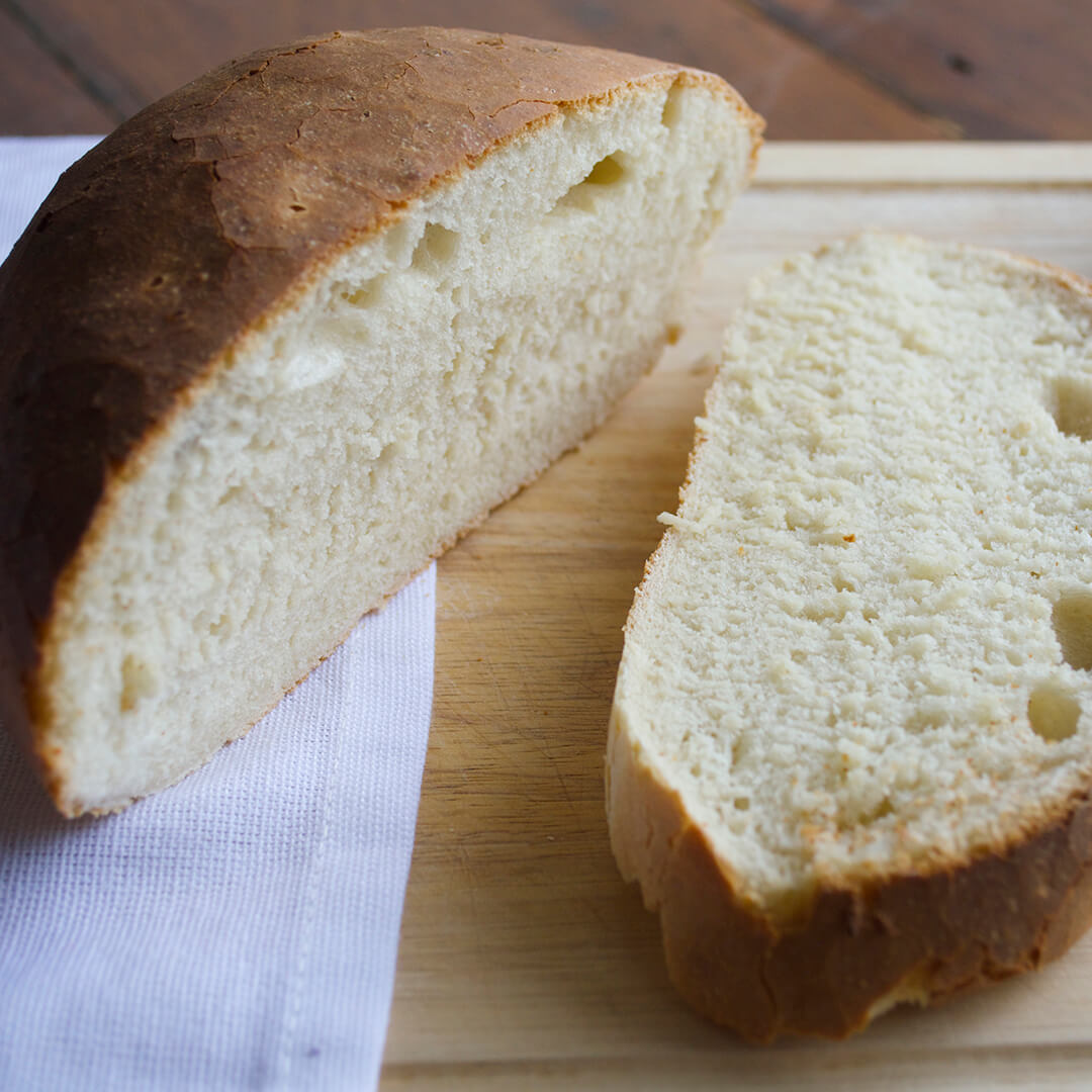 A small loaf of Wholemeal Baby Bread