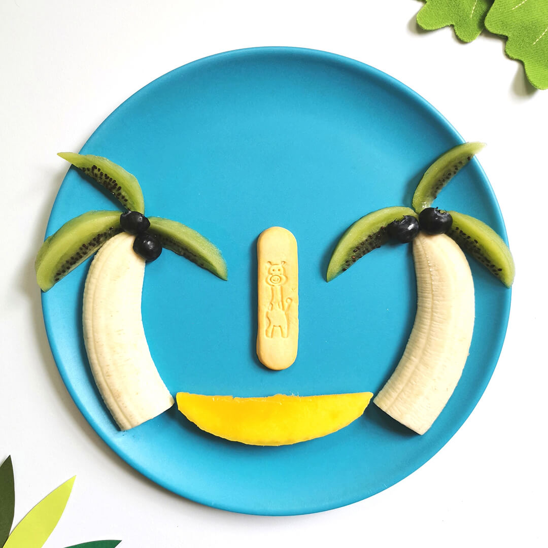 Little ruskits jungle fun plate 