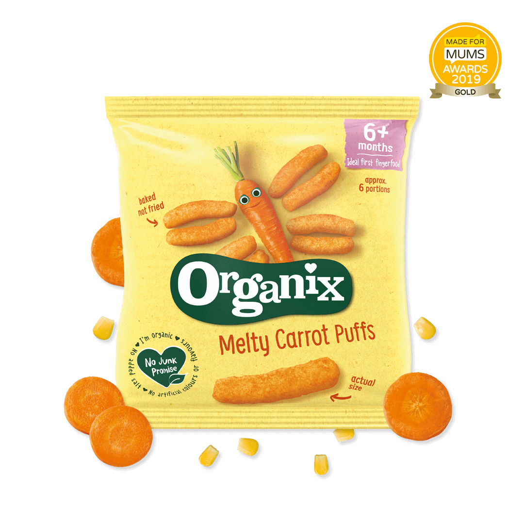 Organix Melty Carrot Puffs