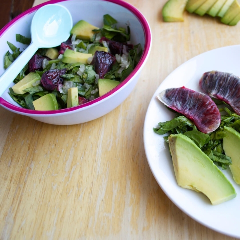 Blood Orange & Avocado Salad